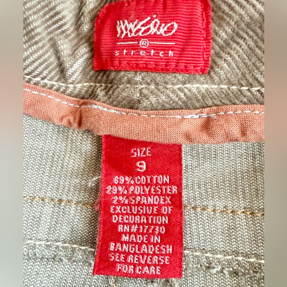 Target Mossimo Y2K Sage Green Flare Women's Corduroy’s - Picture 8 of 8